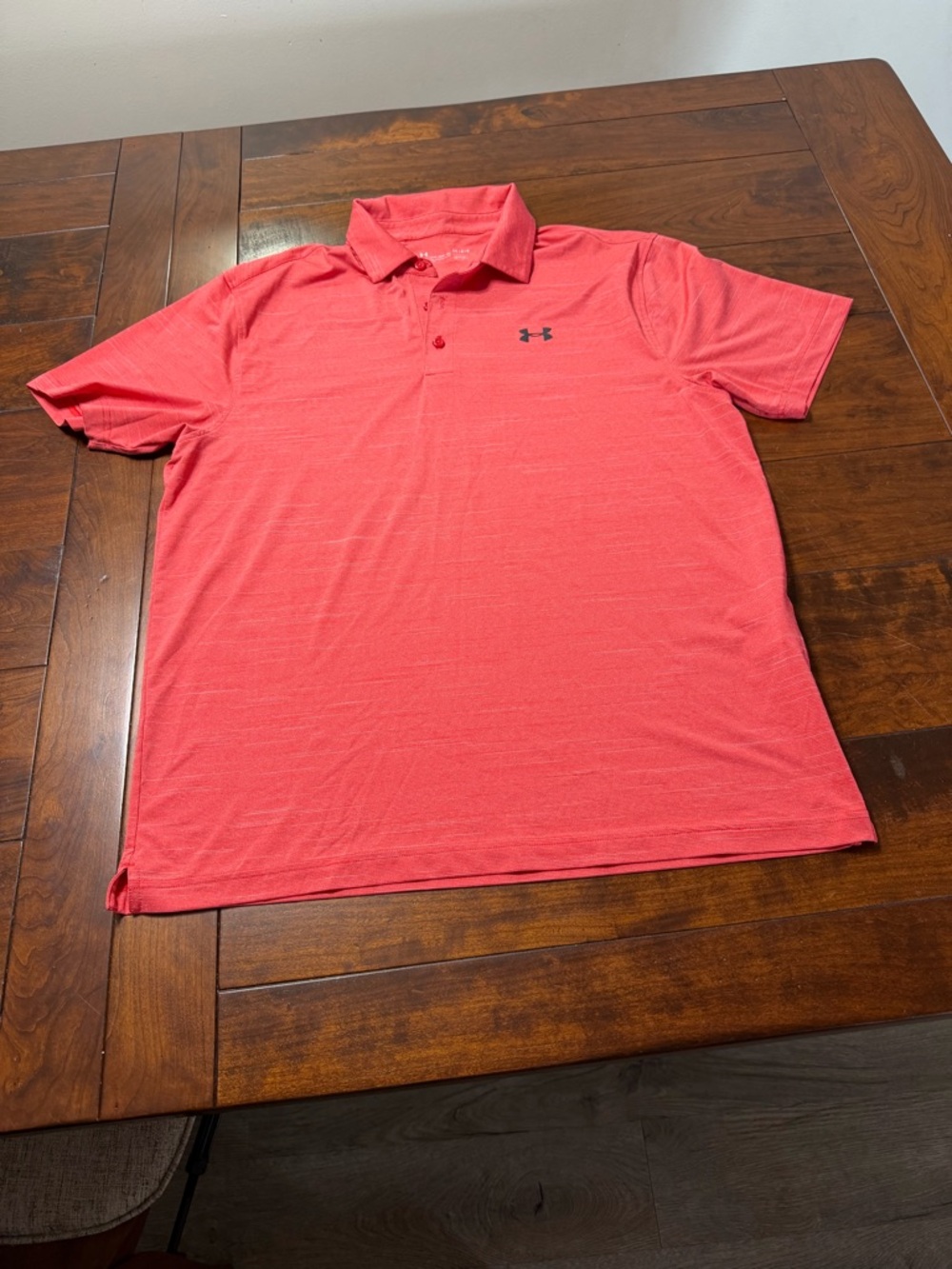 Under Armour Men’s Coral Red Polo Shirt